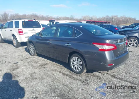 2014 Nissan Sentra S из США, поврежденный, VIN 3N1AB7AP3EY246074
